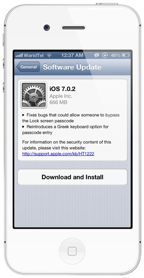 Ios 7 iphone 5c download update