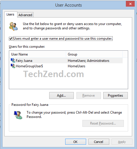 User Accounts in Windows 8.1