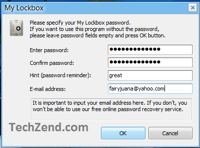 My Lockbox Password Settings-3