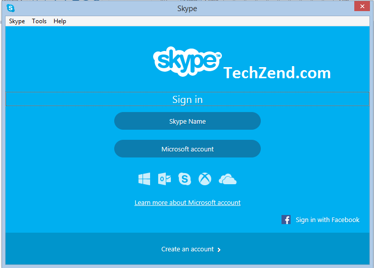 skype sign-in